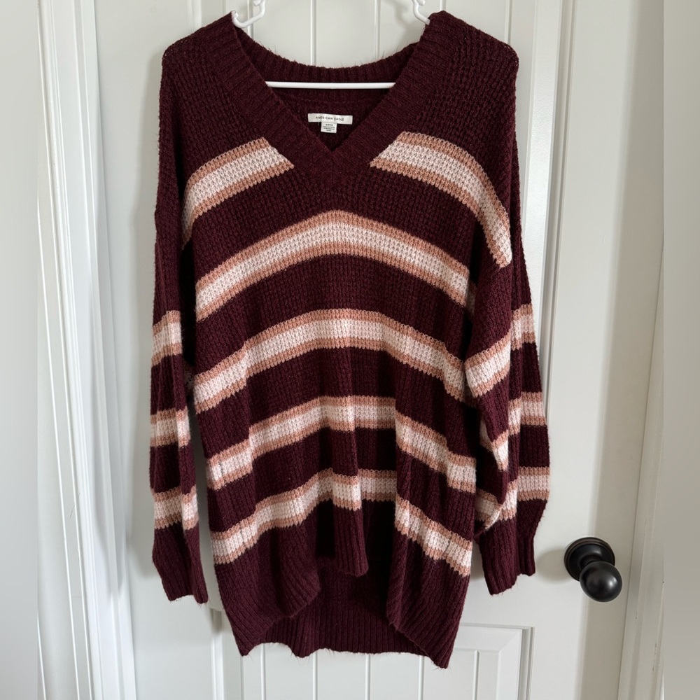 American Eagle Striped Sweater